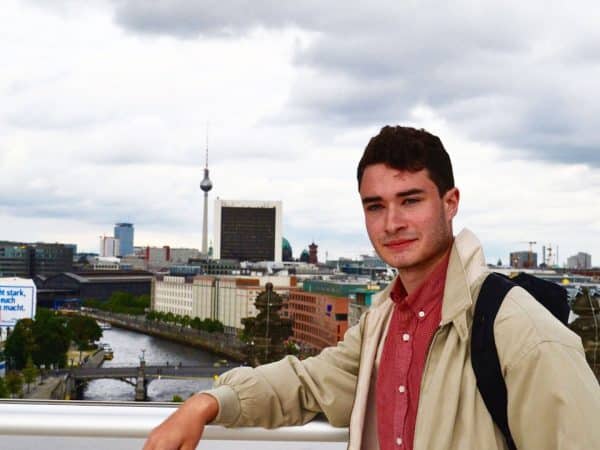 Finn Cleary studied abroad in Germany this summer