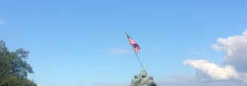 Iwo Jima memorial in D.C.