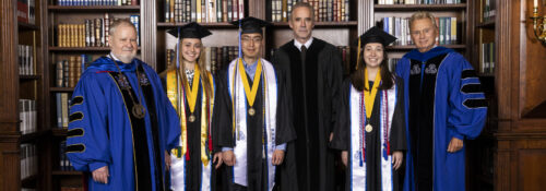 Top Academic Graduates, Outstanding Seniors Recognized at Hillsdale College Commencement